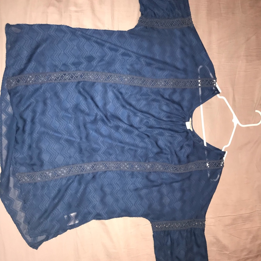 Navy Blue Ariat blouse